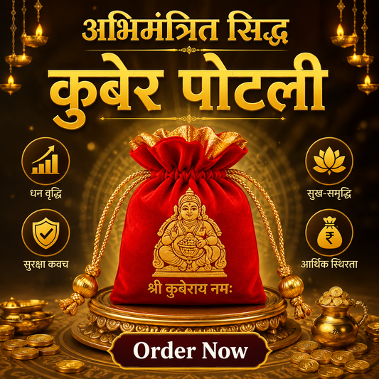 अभिमंत्रित सिद्ध कुबेर पोटली-Kuber Potli